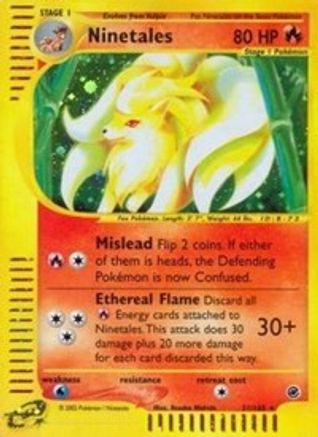 Ninetales (21) Reverse Holofoil - Expedition