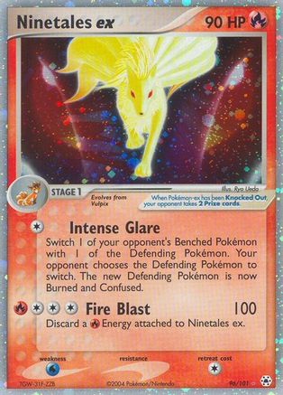 Ninetales ex (96) Holofoil - Hidden Legends