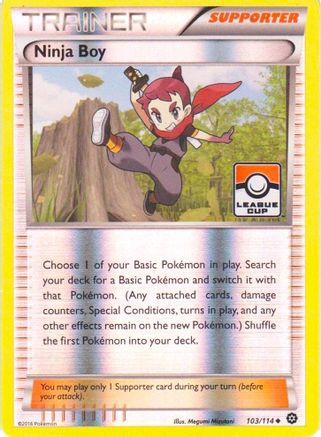 Ninja Boy (League Cup) (103) Reverse Holofoil - League & Championship Cards