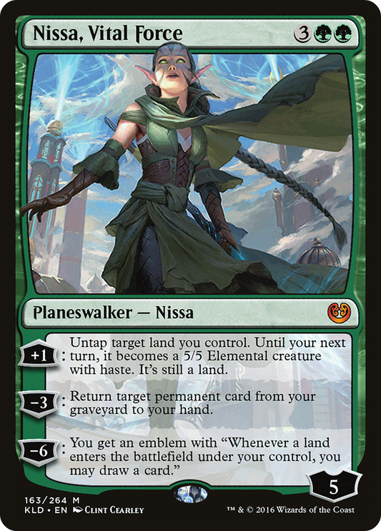 Nissa, Vital Force (163) - Kaladesh