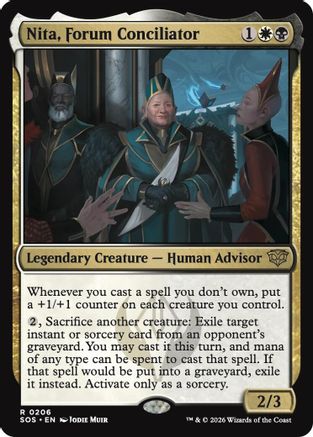 Nita, Forum Conciliator (206) - Secrets of Strixhaven