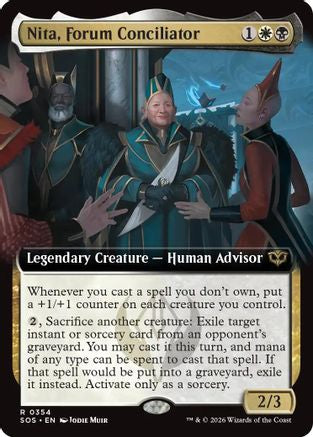 Nita, Forum Conciliator (Extended Art) (354) - Secrets of Strixhaven