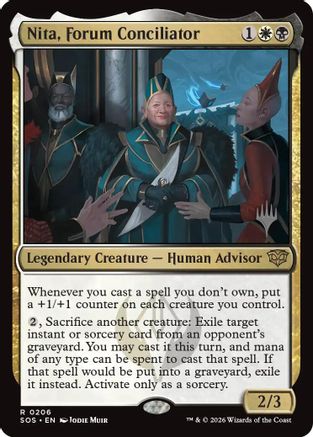 Nita, Forum Conciliator (Promo Pack) (206) - Secrets of Strixhaven