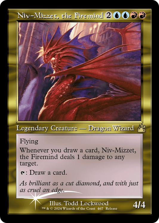 Niv-Mizzet, the Firemind (Retro) (467) Foil - Ravnica Remastered