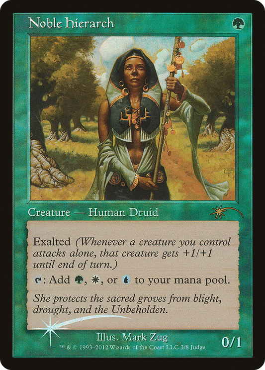 Noble Hierarch (Retro) (003) Foil - Judge Gift Cards 2012