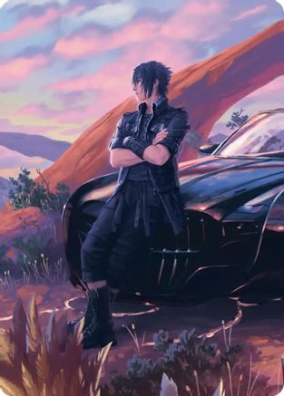 Noctis, Heir Apparent Scene (019s) Gold-Stamped - Art Series: FINAL FANTASY