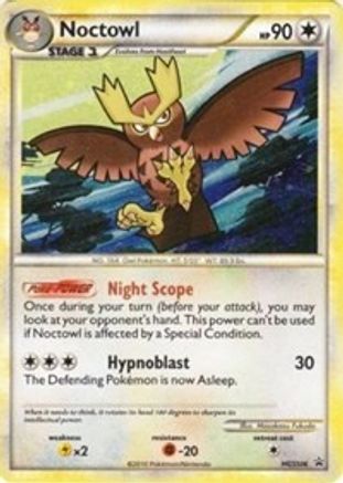Noctowl (HGSS06) Holofoil - Black Star Promos