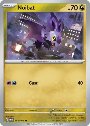 Noibat (68) - Paldean Fates
