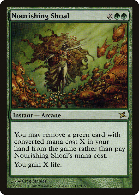 Nourishing Shoal (137) - Betrayers of Kamigawa