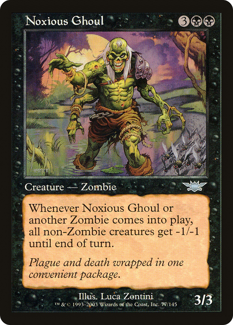 Noxious Ghoul (077) Foil - Legions