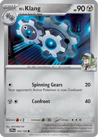 N's Klang (104) Reverse Holofoil - Journey Together