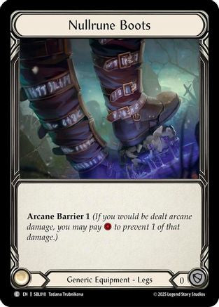 Nullrune Boots (SBL010) - Silver Age