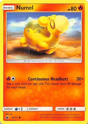 Numel (13) Reverse Holofoil - Crimson Invasion