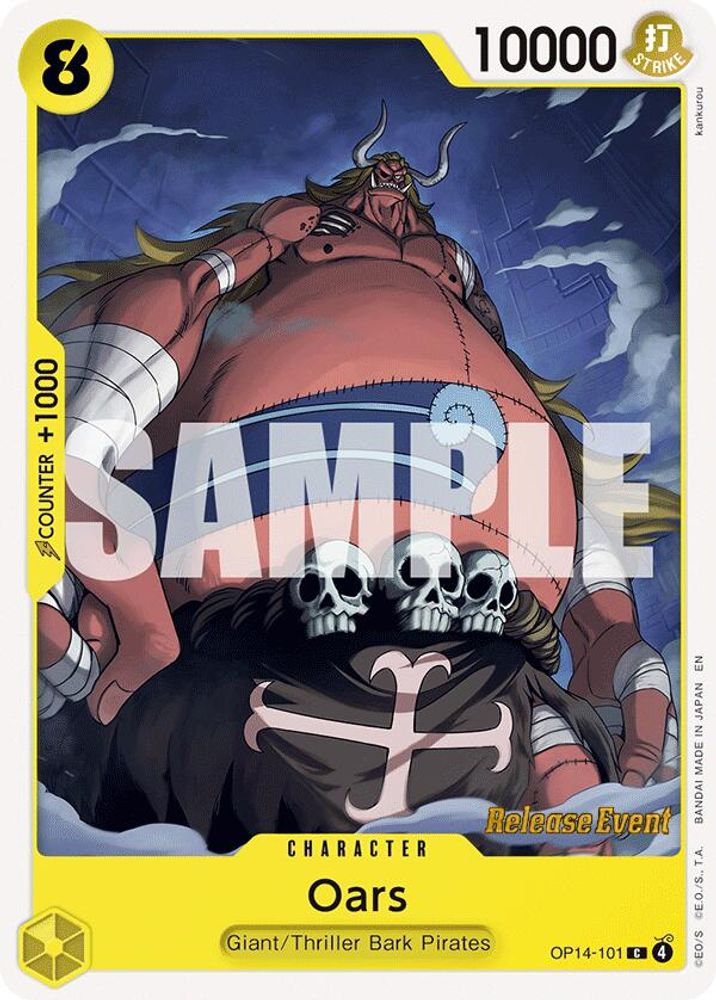 Oars (OP14-101) Release Event Cards