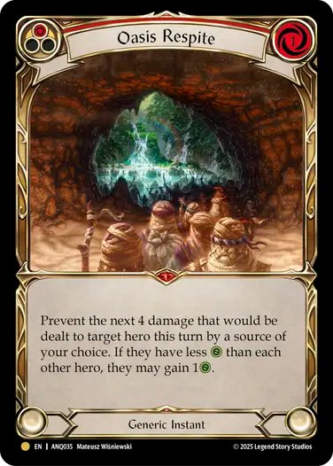 Oasis Respite (ANQ035) - Compendium of Rathe: Antiquity Pack