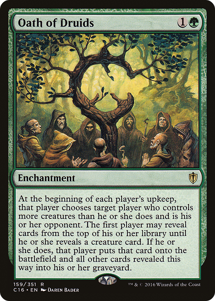 Oath of Druids (159) - Commander 2016