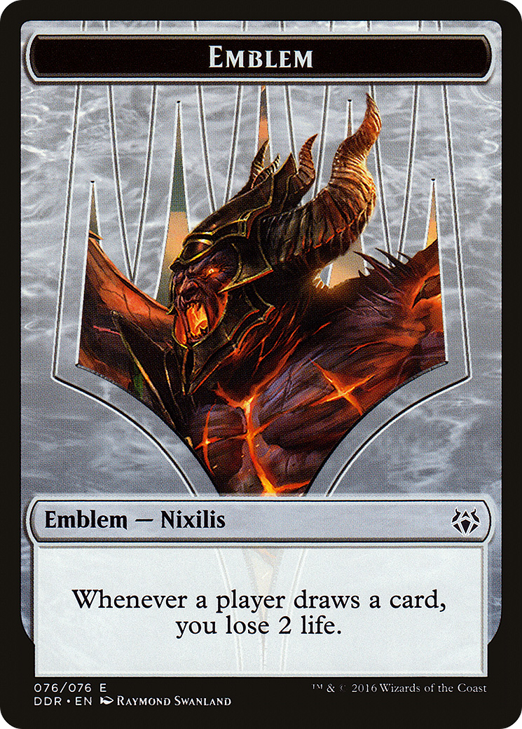 Ob Nixilis Reignited Emblem (076) - Duel Decks: Nissa vs. Ob Nixilis