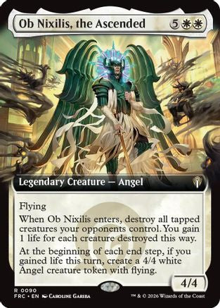 Ob Nixilis, the Ascended (Extended Art) (090) - Commander: Reality Fracture