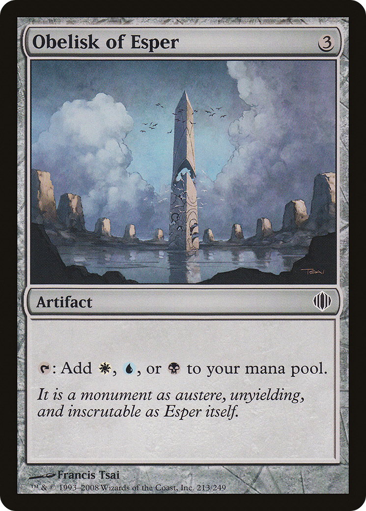 Obelisk of Esper (213) Foil - Shards of Alara