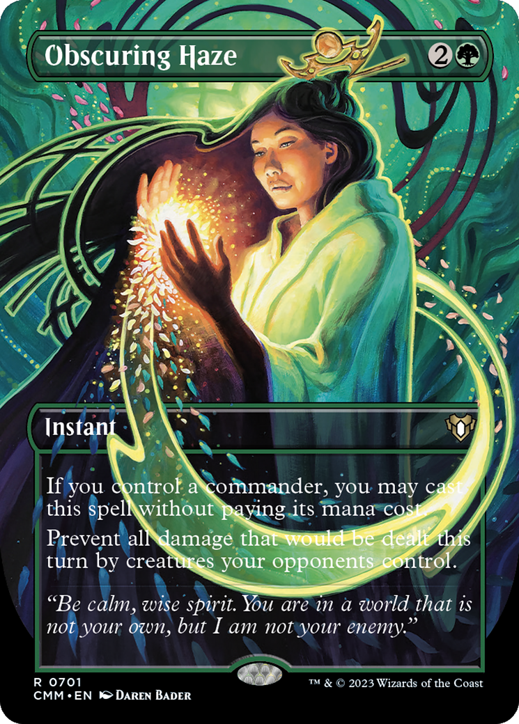 Obscuring Haze (Borderless) (701) - Commander Masters