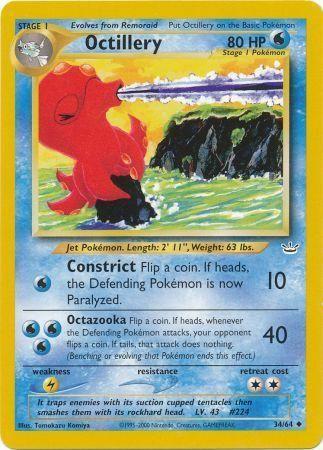 Octillery (34) (Unlimited) - Neo Revelation