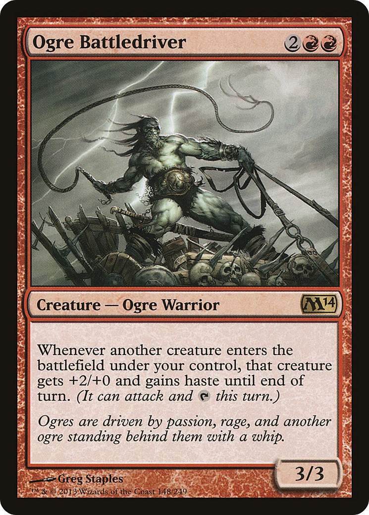 Ogre Battledriver (148) Foil - Magic 2014