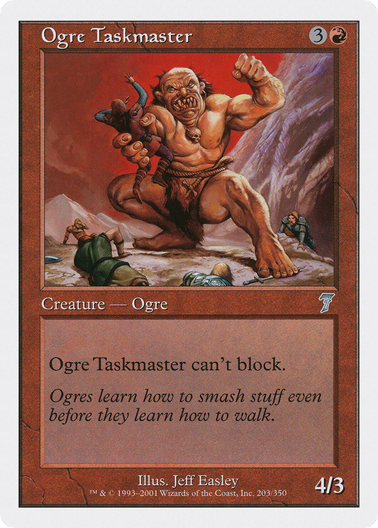 Ogre Taskmaster (203) - Seventh Edition