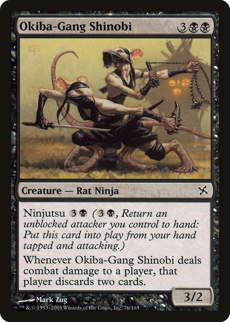 Okiba-Gang Shinobi (076) - Betrayers of Kamigawa