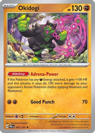 Okidogi (57) Holofoil - Prismatic Evolutions