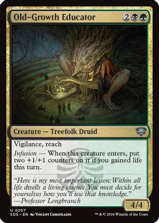 Old-Growth Educator (207) Foil - Secrets of Strixhaven