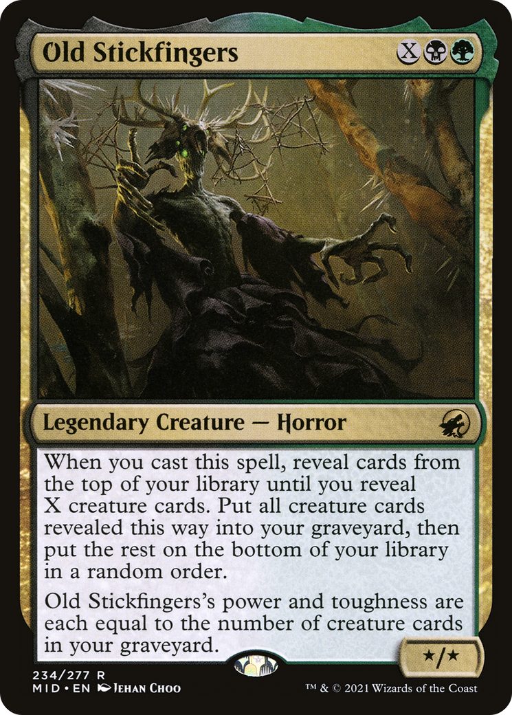 Old Stickfingers (234) - Innistrad: Midnight Hunt Foil