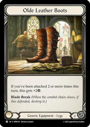 Olde Leather Boots (MPW143) - Mastery Pack Warrior