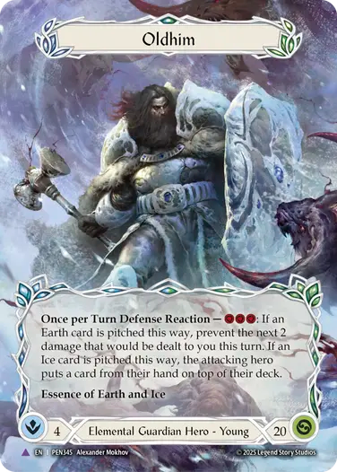Oldhim (Marvel) (PEN345) Cold Foil - Compendium of Rathe