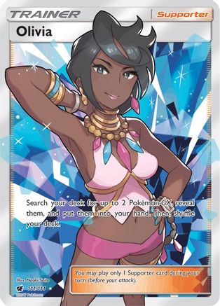 Olivia (Full Art) (111) Holofoil - Crimson Invasion