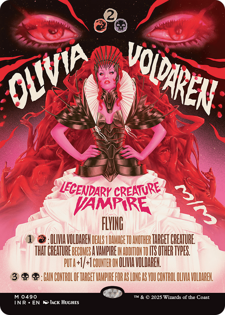 Olivia Voldaren (Movie Poster) (490) Foil - Innistrad Remastered