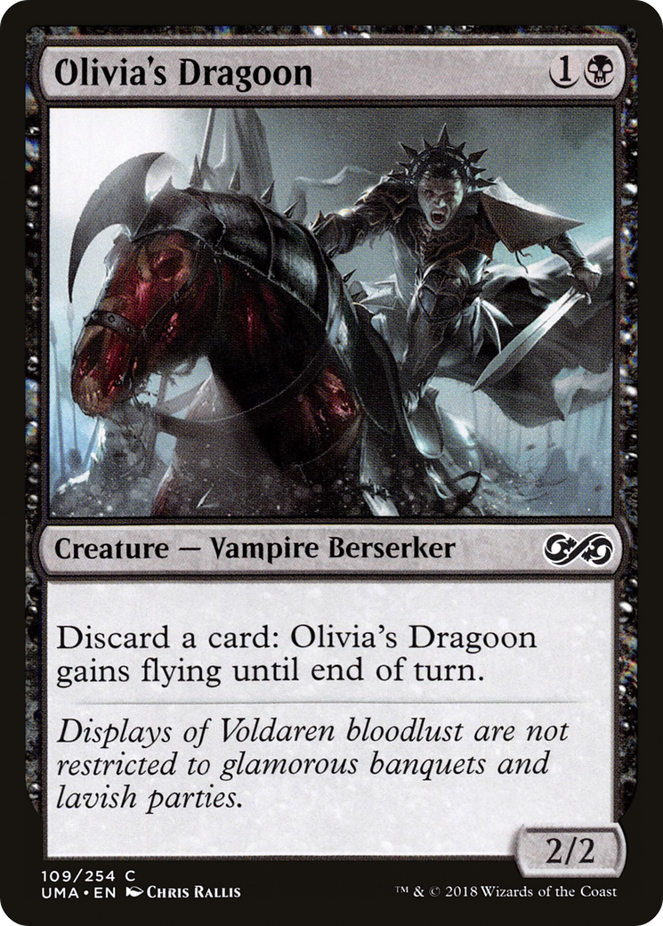 Olivia's Dragoon (109) - Ultimate Masters Foil