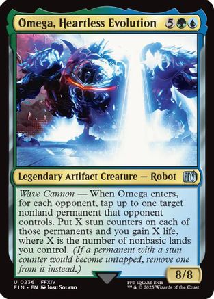 Omega, Heartless Evolution (236) Foil - FINAL FANTASY