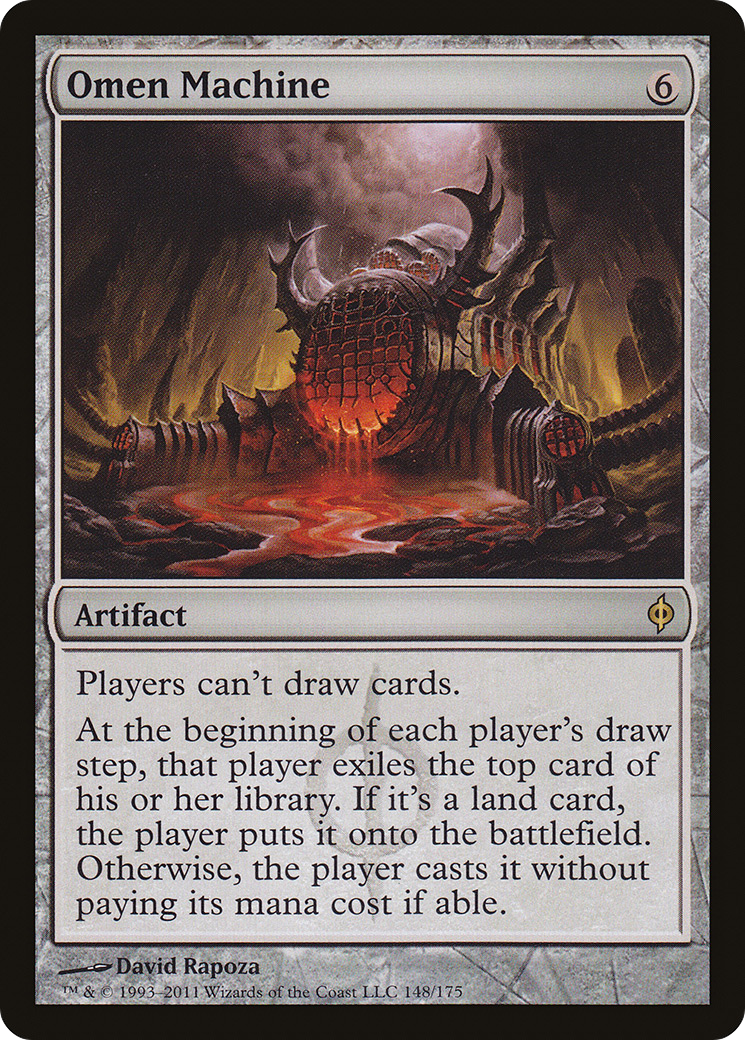 Omen Machine (148) Foil - New Phyrexia
