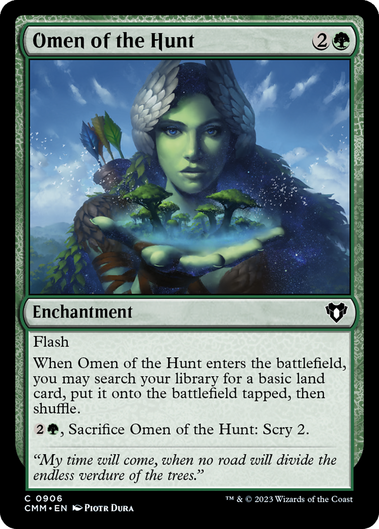 Omen of the Hunt (906) - Commander Masters