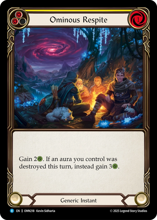 Ominous Respite (OMN218) - Omens of the Third Age