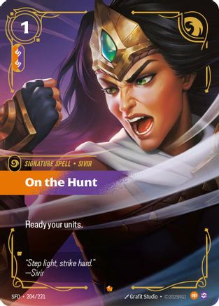On the Hunt (204) Foil - Spiritforged