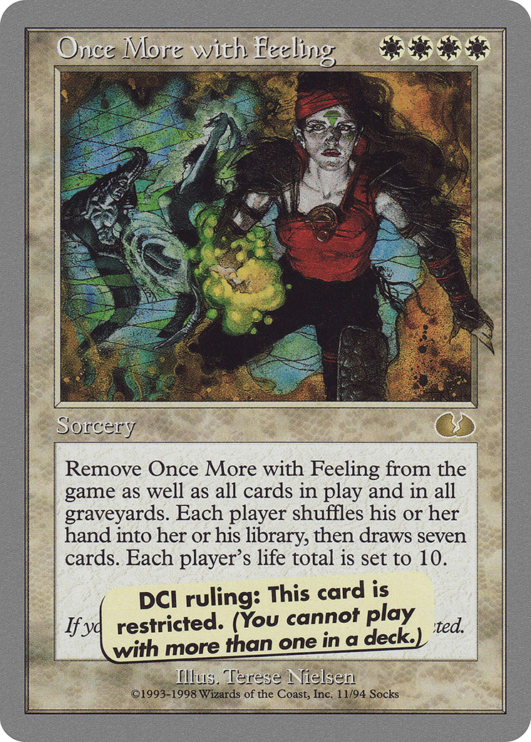 Once More with Feeling (011) - Unglued