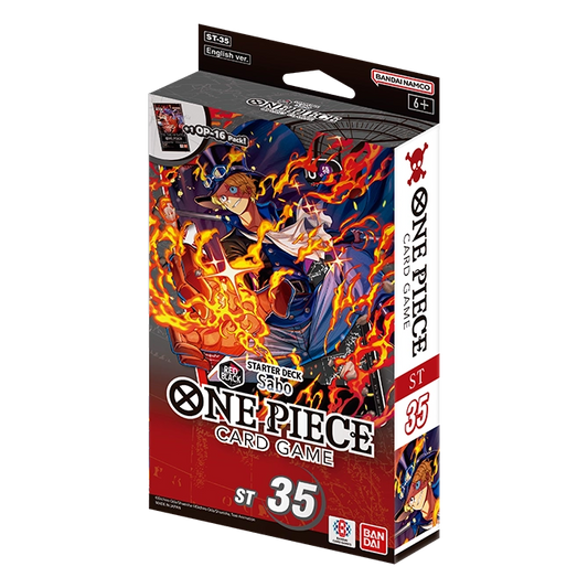 One Piece CG: Starter Deck - RED/BLACK Sabo [ST-35]
