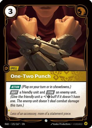 One-Two Punch (121) Foil - Radiance
