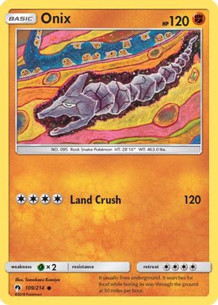 Onix (109) - Lost Thunder