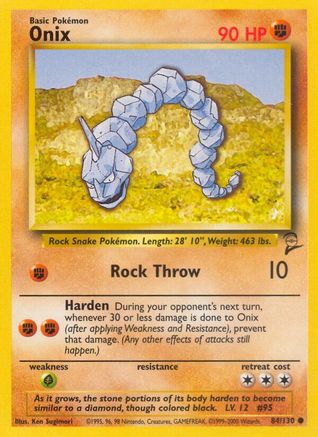 Onix (84) - Base Set 2