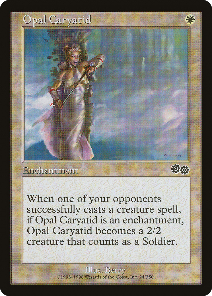 Opal Caryatid (024) - Urza's Saga