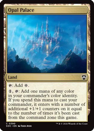 Opal Palace (390) - Commander: Secrets of Strixhaven