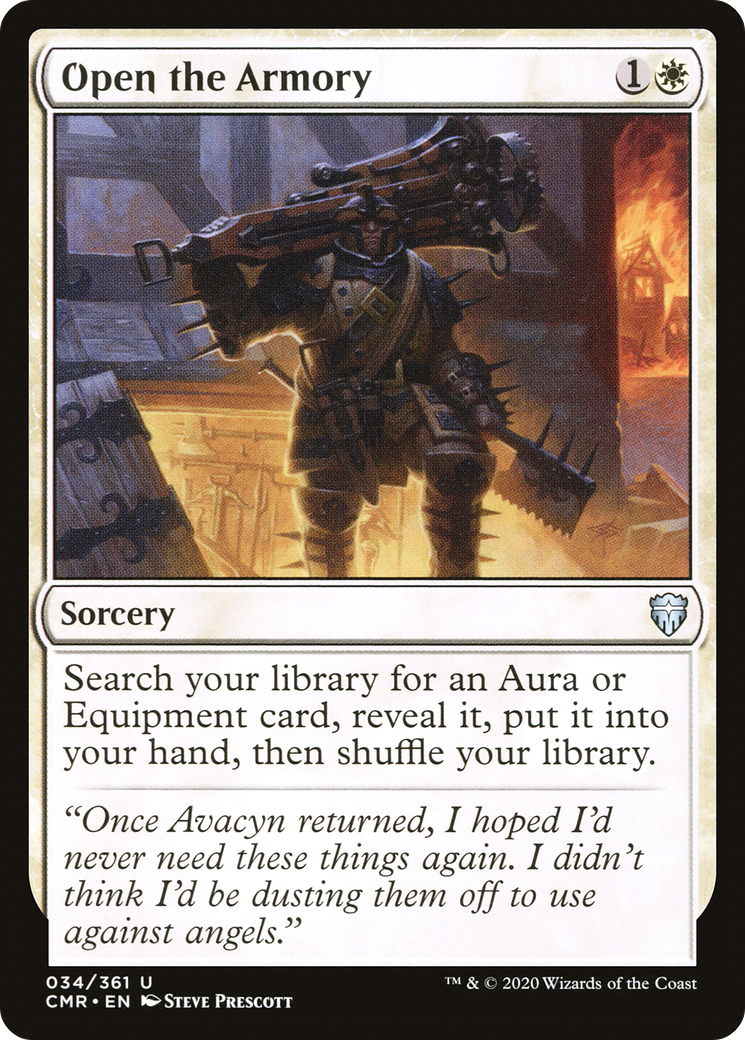 Open the Armory (034) - Commander Legends Foil