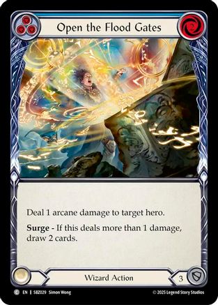 Open the Flood Gates (Blue) (SBZ029) - Silver Age